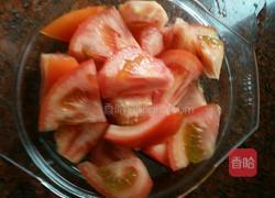 茄子炒西红柿的做法图解1