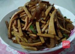 小炒豆干的做法图解4