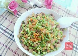 蒜苔炒肉末的做法图解6
