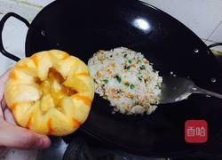 南瓜盅海鲜饭的做法图解8