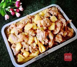 土豆焖鸭