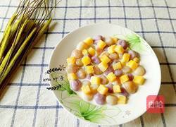 牛奶芒果小丸子的做法图解4