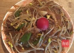 豆芽炒粉的做法图解7