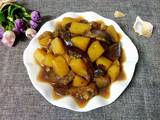 土豆炖圆茄子
