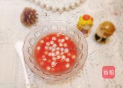 ＃西瓜#西瓜小汤圆的做法图解5