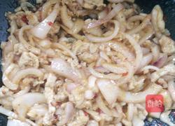 洋葱炒肉的做法图解5