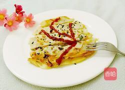 饺子皮版烧饼的做法图解10