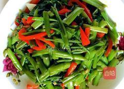 炒空心菜的做法图解7