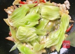 泡椒莴笋炒肉片的做法图解6