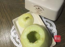 牛奶香瓜抹茶布丁的做法图解2