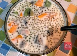 水果牛奶西米露的做法图解6