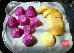 DIYの番薯芋圆的做法图解2