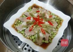 鲜猪肉蒸毛豆的做法图解10