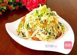 卷心菜辣炒豆腐皮的做法图解16