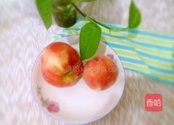 蜜桃罐头的做法图解1