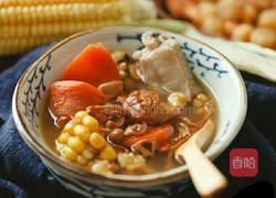 虫草花干贝玉米汤的做法图解8