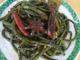 豇豆咸菜