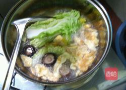 蛋皮香菇白菜清汤的做法图解8