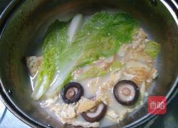 蛋皮香菇白菜清汤的做法图解9