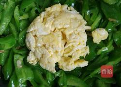 青椒虾皮炒蛋的做法图解7