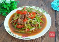 彩椒炒牛肉的做法图解10