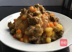 咖喱牛肉盖浇饭的做法图解11