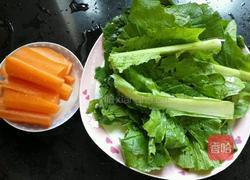 肉酱彩色手擀面的做法图解1
