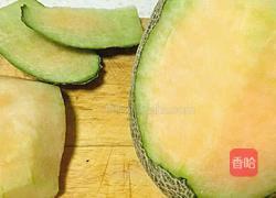 脆炒哈密瓜的做法图解5
