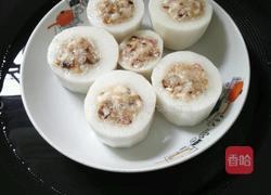 白萝卜肉末盅的做法图解9