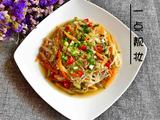 凉拌绿豆芽黄瓜
