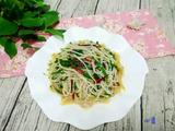 韭菜炒绿豆芽