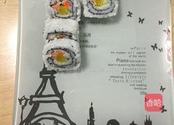反卷寿司的做法图解5