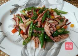 彩椒炒鱿鱼的做法图解7