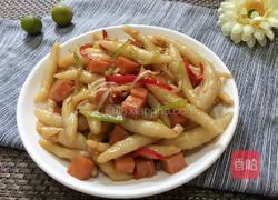 绿豆芽炒粉虫的做法图解10