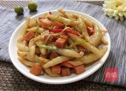 绿豆芽炒粉虫的做法图解9
