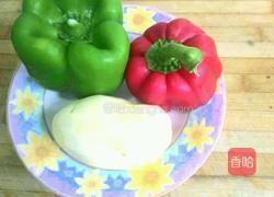 彩椒土豆泥饼的做法图解1