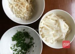 白萝卜丝饼的做法图解1