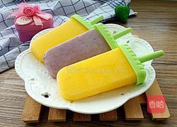 自制雪糕（芒果酸奶和蓝莓酸奶）的做法图解14