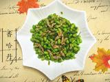 尖椒毛豆炒肉