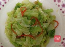 手撕卷心菜的做法图解3
