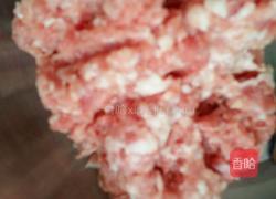 小白菜肉馅包的做法图解4