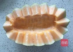 哈密瓜酸奶盏的做法图解4