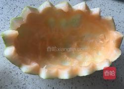 哈密瓜酸奶盏的做法图解6
