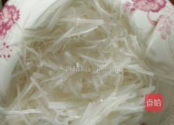 凉拌白萝卜的做法图解3