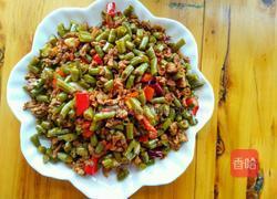 酸豆角炒肉末的做法图解3
