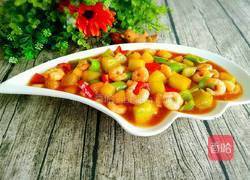 哈密瓜炒虾仁的做法图解12