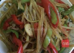 彩椒土豆丝的做法图解6