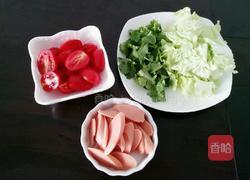 圣女果蔬老坛酸菜方便面的做法图解2
