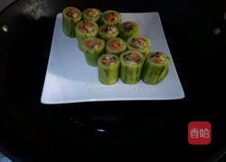 酿青瓜的做法图解6