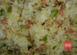 五彩炒饭的做法图解3
